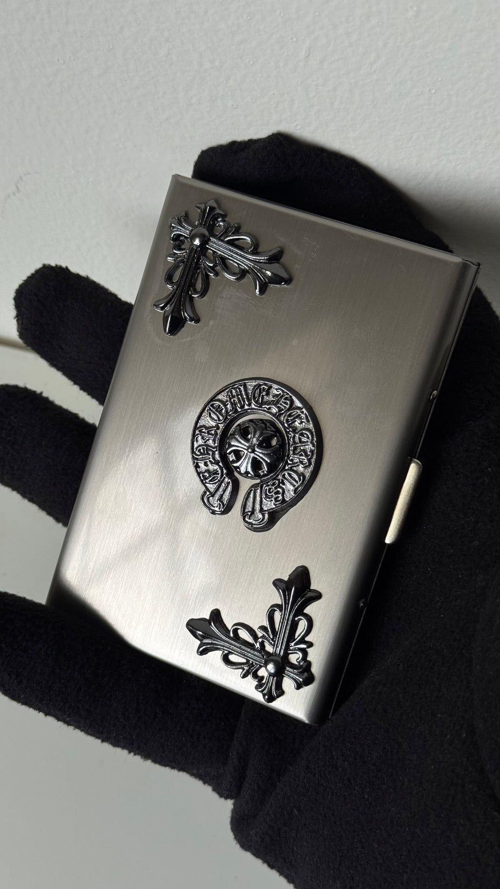 Chrome hearts card holder