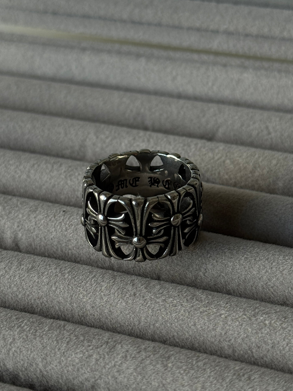 Chrome heart cemetery