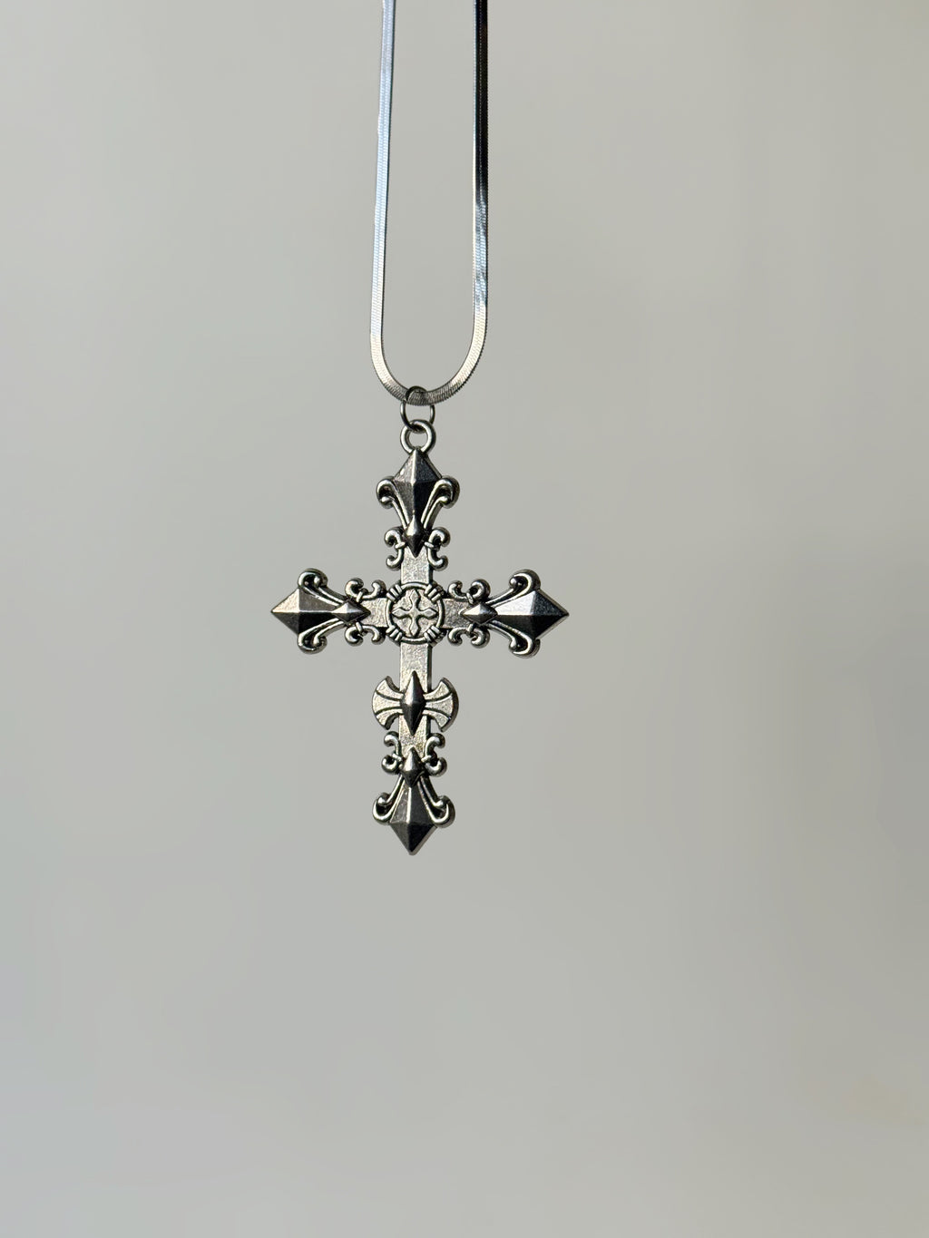 Gothic cross pendant
