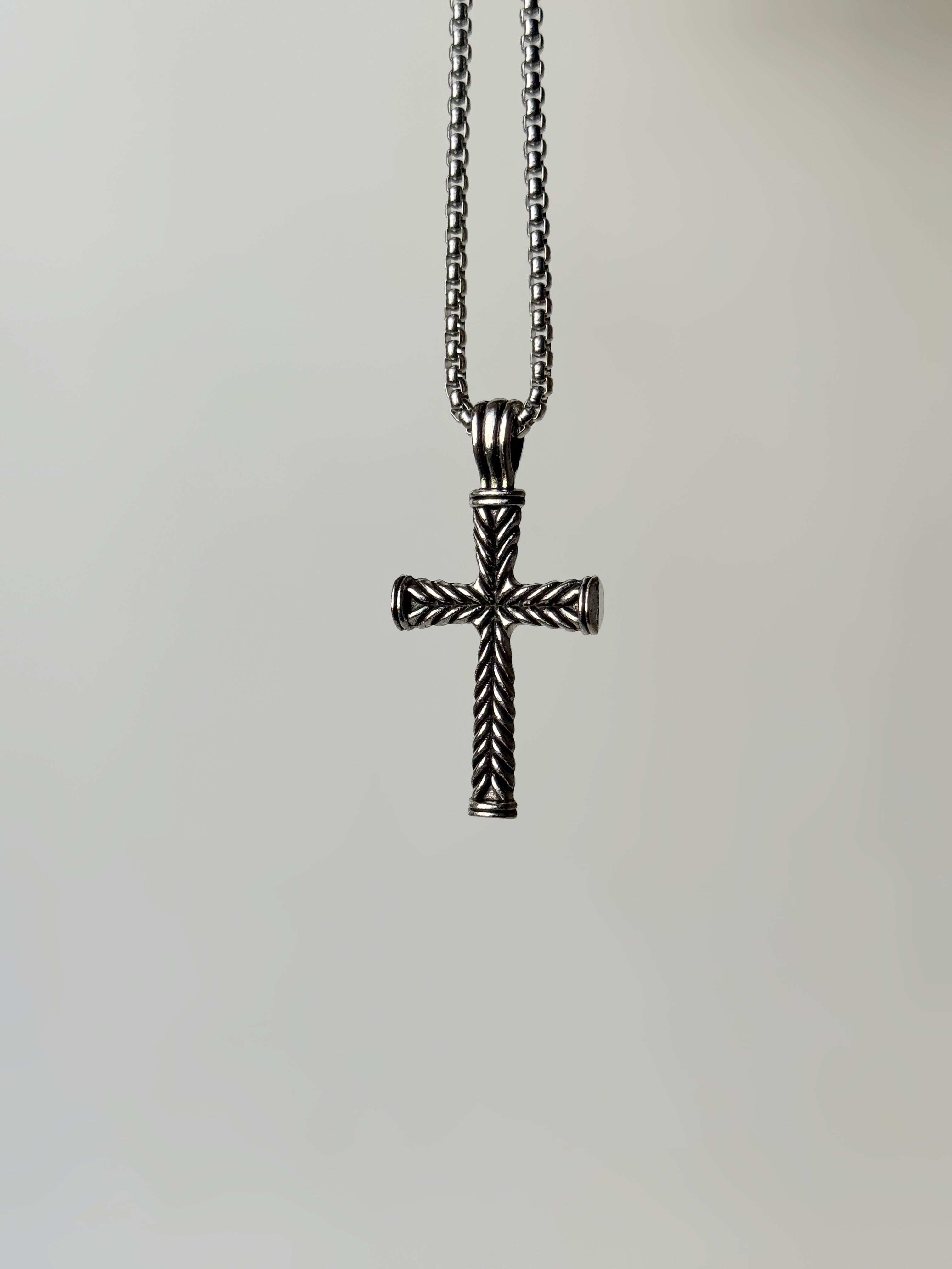Rope texture cross