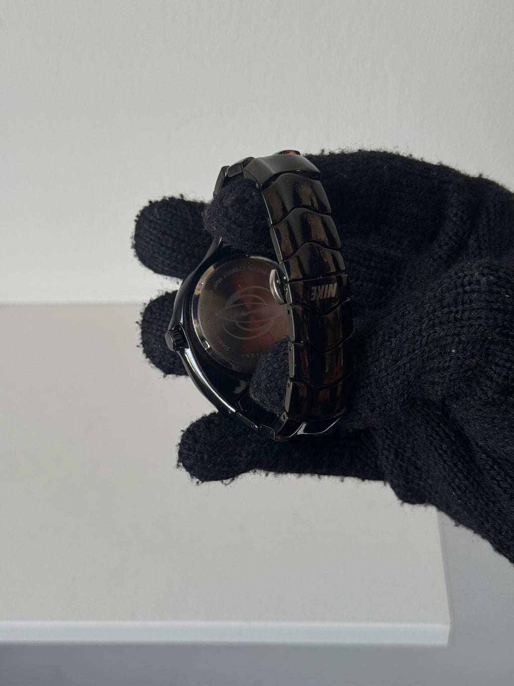 Nike black Matt triax watch