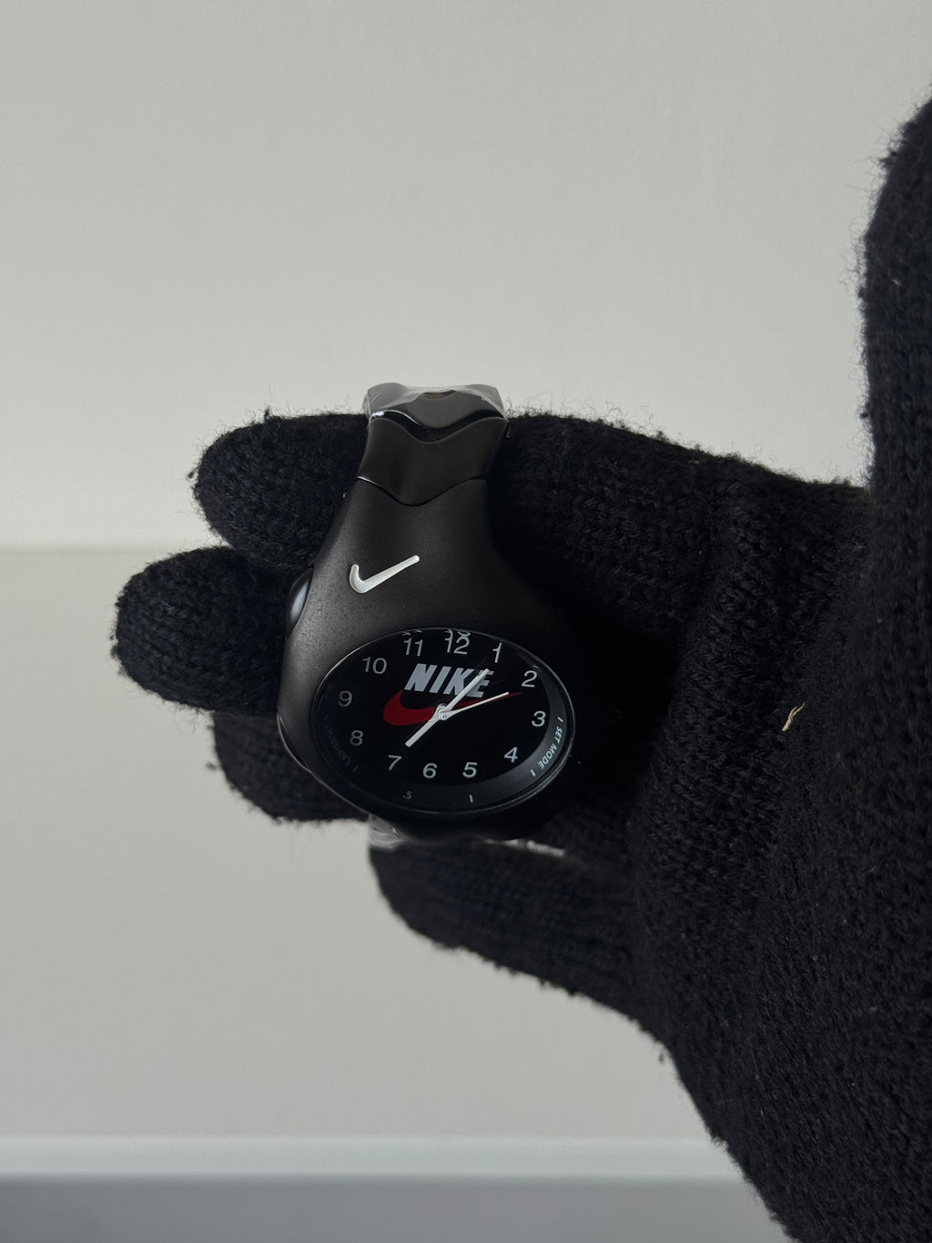 Nike black Matt triax watch