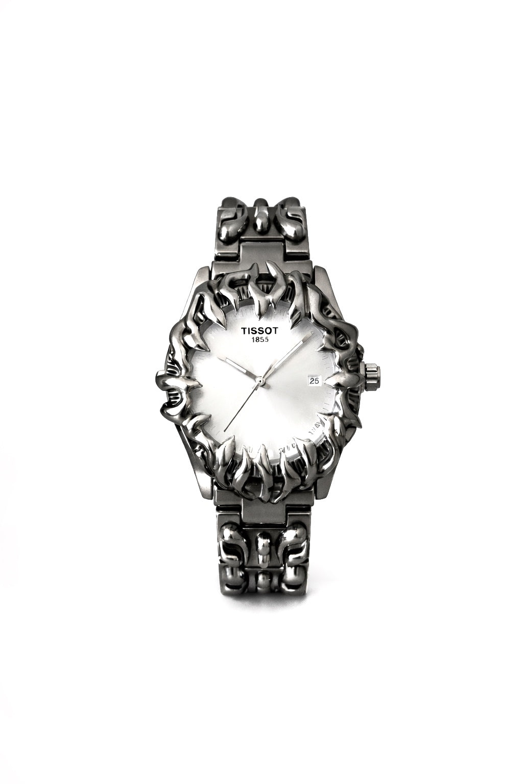 The claw / white dial