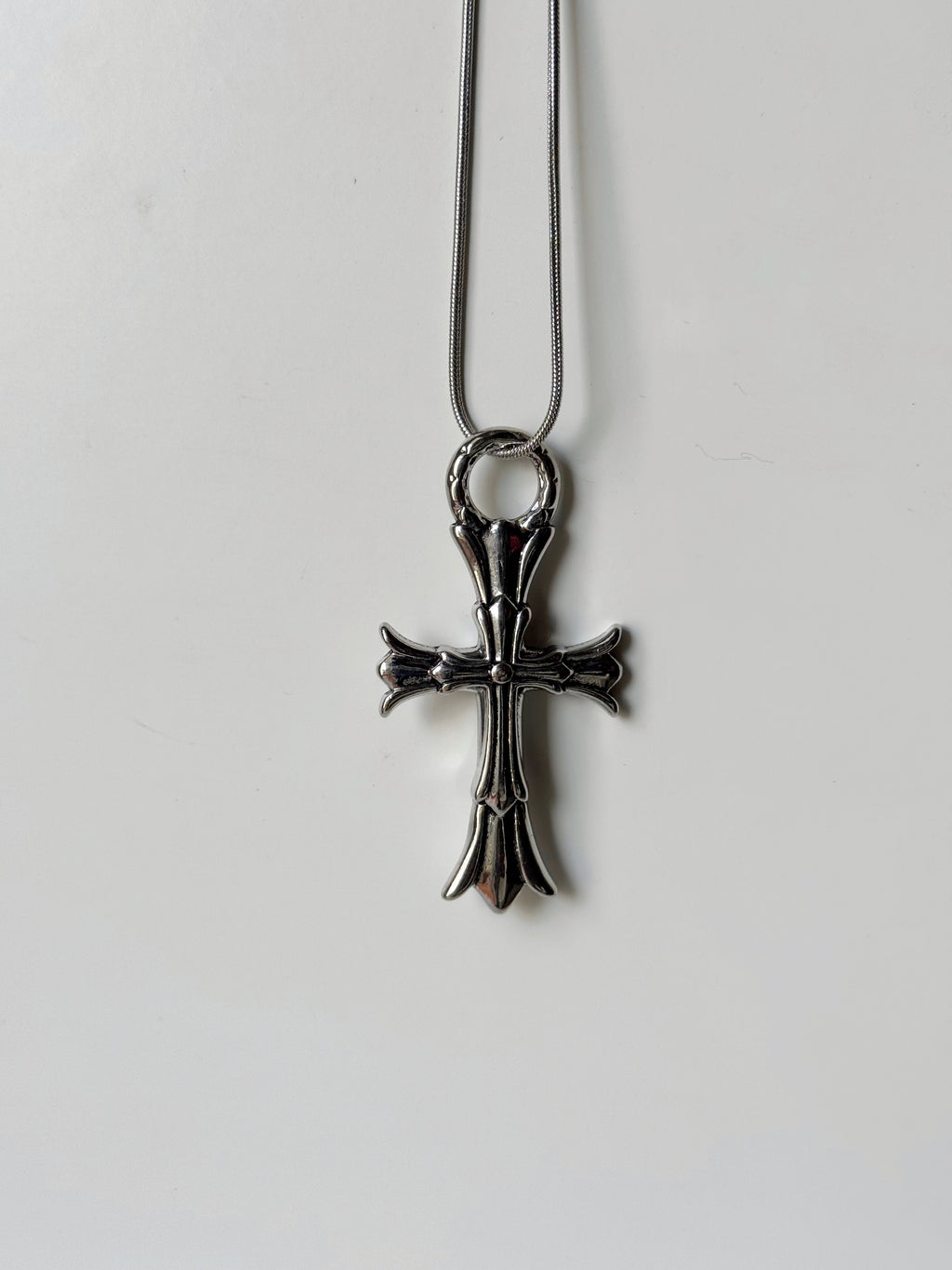 Chrome hearts cross pendant chain
