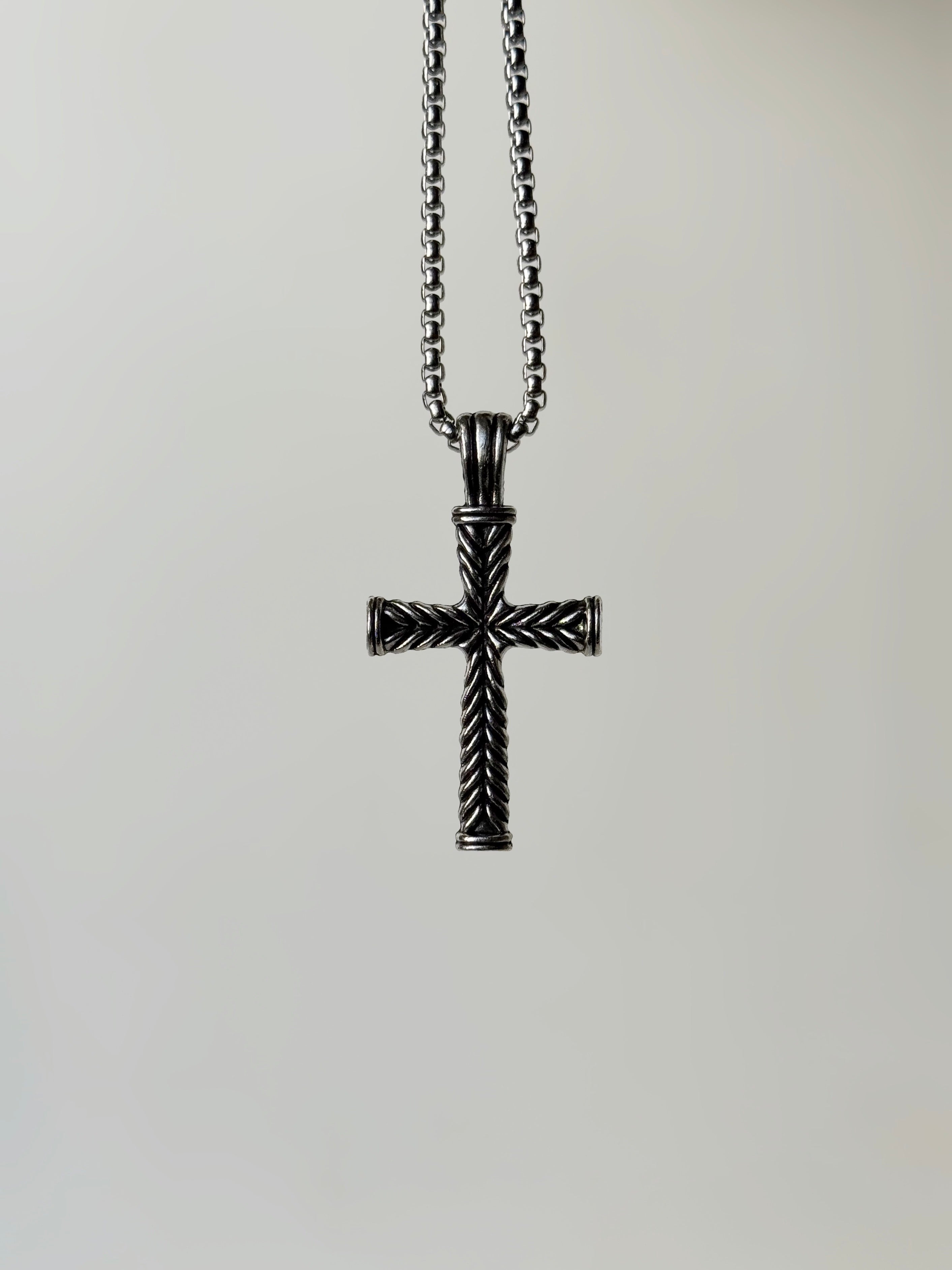 Rope texture cross