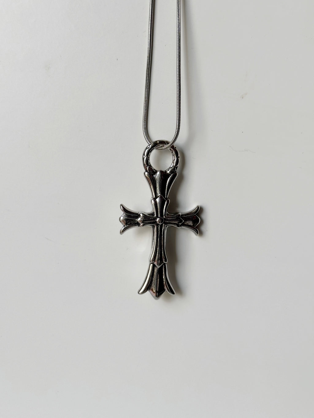 Chrome hearts cross pendant chain