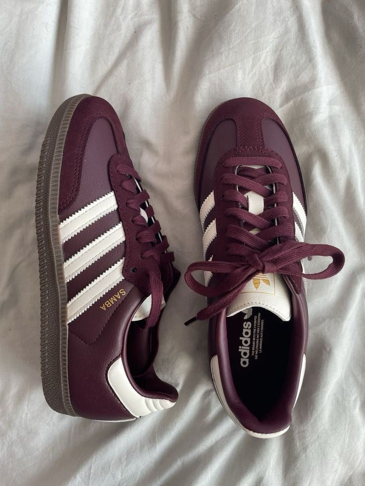 Adidas samba maroon