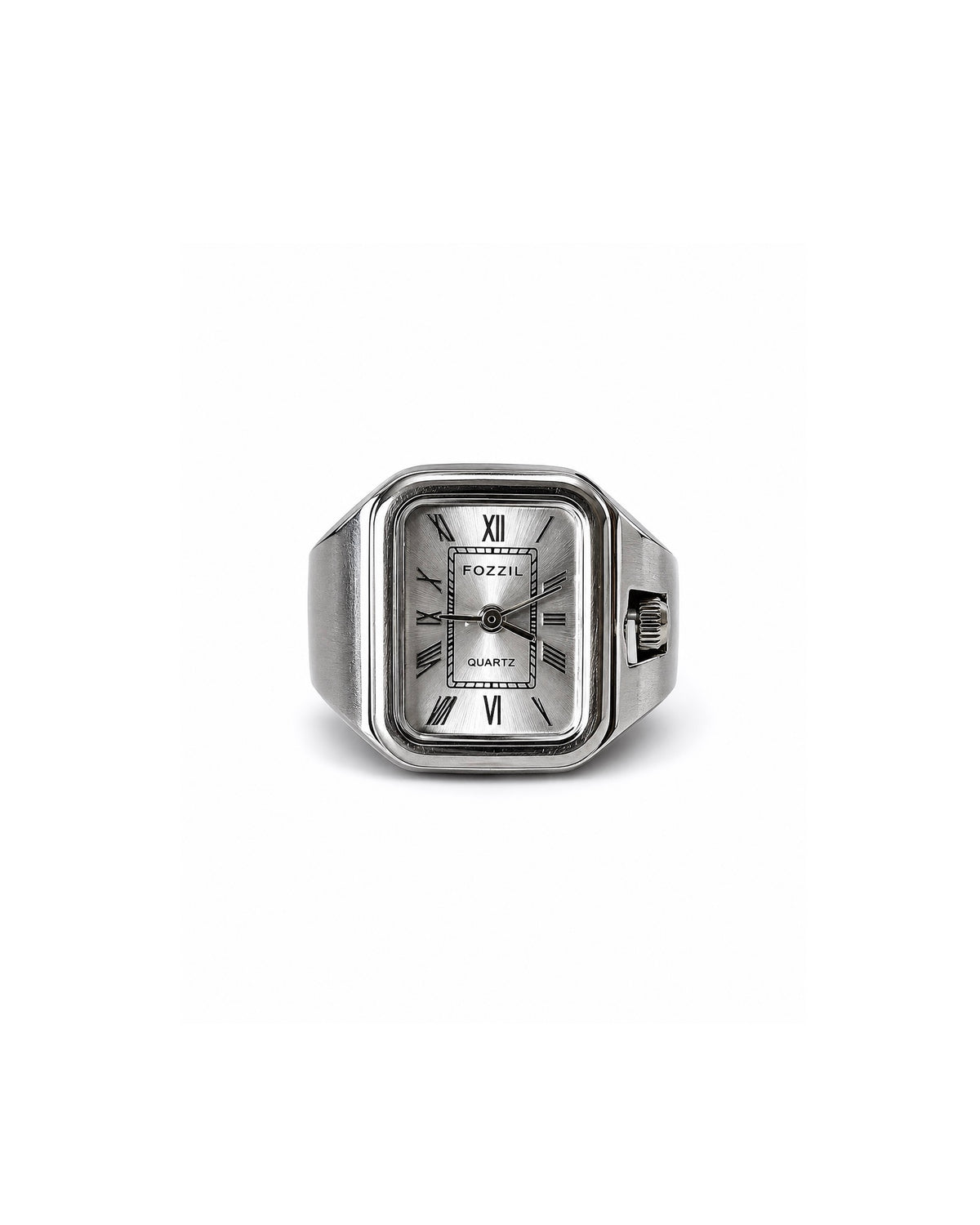 Silver Rectangular Ring watch-thumbmail-1